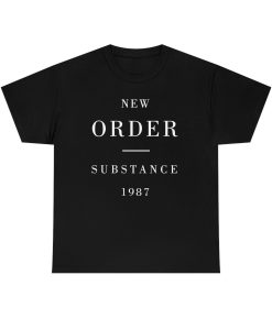 New Order Substance 1987 T shirt TPKJ3