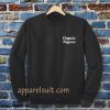 Organic Negrow Sweatshirt Black TPKJ3