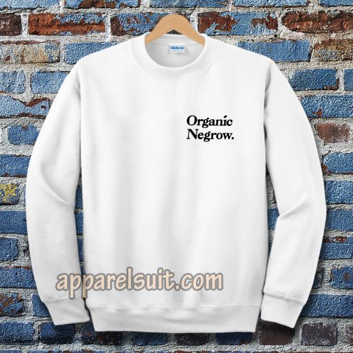 Organic Negrow Sweatshirt White TPKJ3