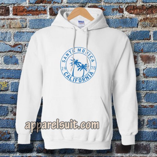 Santa Monica 1978 California Hoodie TPKJ3