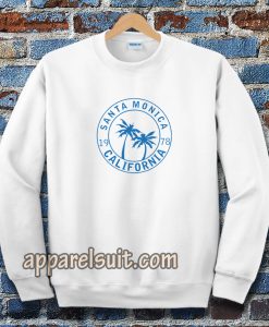 Santa Monica 1978 California Sweatshirt TPKJ3