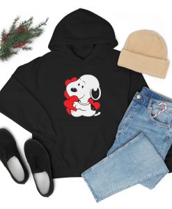 Snoopy Valentines – Cute Dog Lover Hoodie TPKJ3