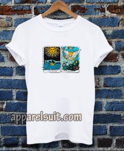 Starcrossed Lover Tarot Card T-Shirt TPKJ3