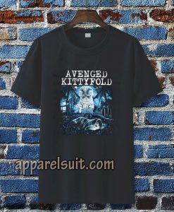 Avenged Kitty Fold T shirt TPKJ3