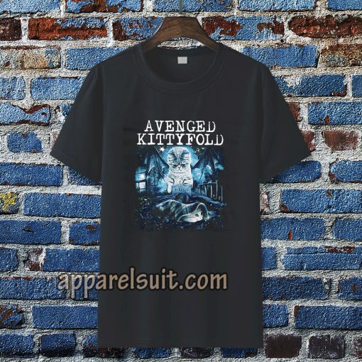 Avenged Kitty Fold T shirt TPKJ3