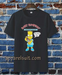 Bart Simpson Underachiever Unisex t-shirt TPKJ3