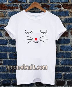 CAT FACE T-SHIRT TPKJ3