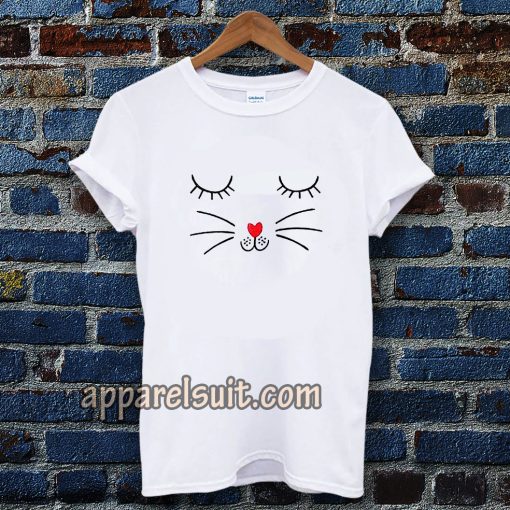 CAT FACE T-SHIRT TPKJ3