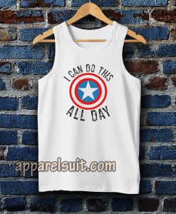 Captain America Women's Ideal Racerback Tanktop TPKJ3