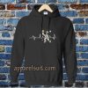 Ice Cream Astronaut Print Hoodie TPKJ3