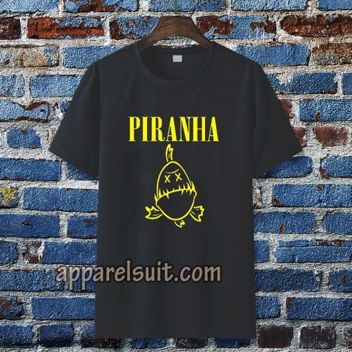 Piranha Nirvana Parody T-Shirt TPKJ3