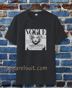 Unisex 80'S Madonna Vogue Short Sleeve T-Shirt TPKJ3