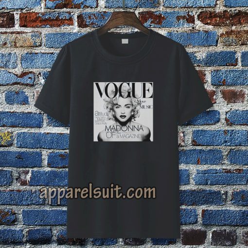 Unisex 80'S Madonna Vogue Short Sleeve T-Shirt TPKJ3