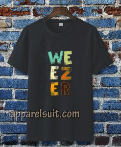 Band WEEZER - COLORED LOGO T-SHIRT TPKJ3