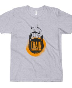 Train Hard Caption T-Shirt TPKJ3