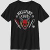 Stranger Things Hellfire Club Kids Tee Tshirt TPKJ3