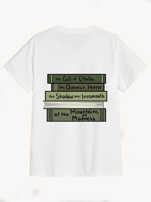 Lovecraft Book Stack T-Shirt TPKJ3