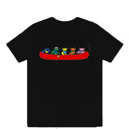 bears in a canoe T-Shirt TPKJ3