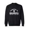 Promoted to grandpa 2023 SWEATSHIRT TPKJ3