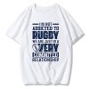 Rugby players Addicted Very Commited Relationship T-Shirt TPKJ3