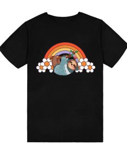 Sloth Mom Superhero T-Shirt TPKJ3