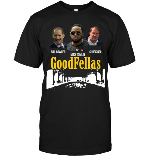 Bill Cowher Mike Tomlin Chuck Noll Goodfellas T-Shirt