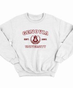 GENOVIA UNIVERSITY SWEATSHIRT