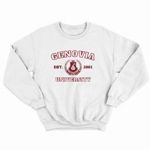 GENOVIA UNIVERSITY SWEATSHIRT