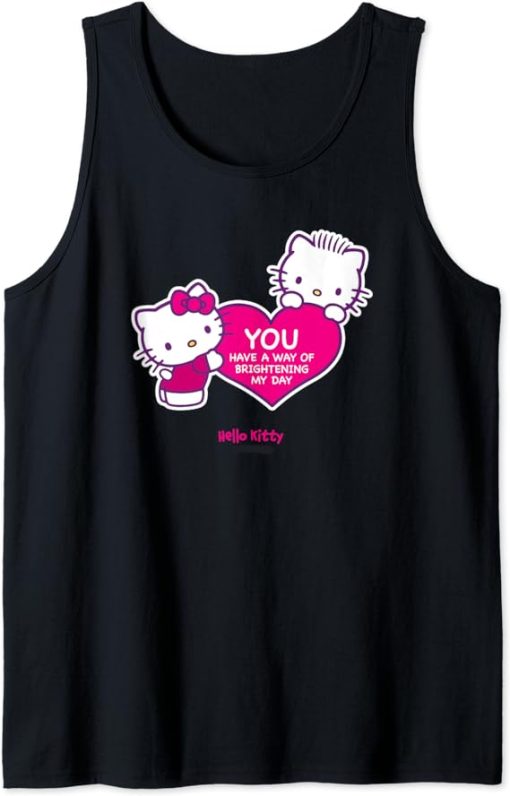 You Have A Way Of Brightening My Day Hello Kitty Tank Top