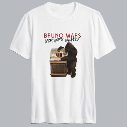 Bruno Mars Unorthodox Jukebox T shirt