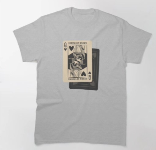 Queen Of Books T-Shirt AL