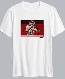 Travis Kelce Throw Up The Heart T Shirt