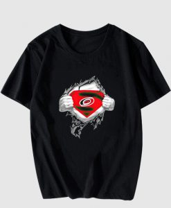 Carolina Hurricanes Superman T Shirt