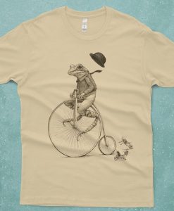 Frog on Bike T-shirt