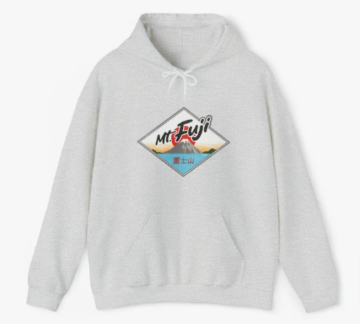 Mt Fuji Japan Hoodie AL