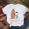 Snoopy Life's A beach malibu T shirt