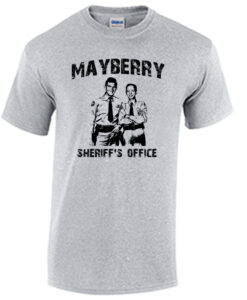 The Andy Griffith Mayberry Sheriff's Office TSHIRT thd