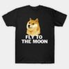 Doge Fly To The Moon T-Shirt