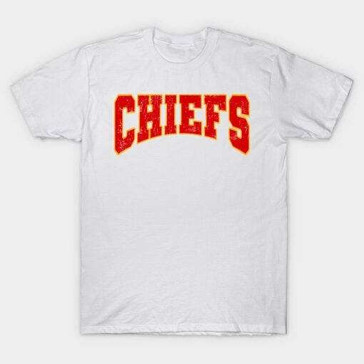 Football Kansas City Chiefs White T-Shirt